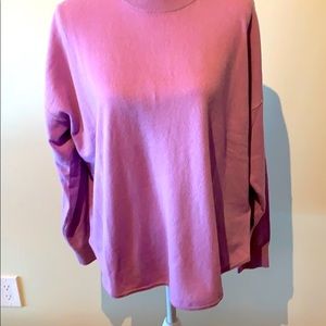Madewell mockneck boxy sweater